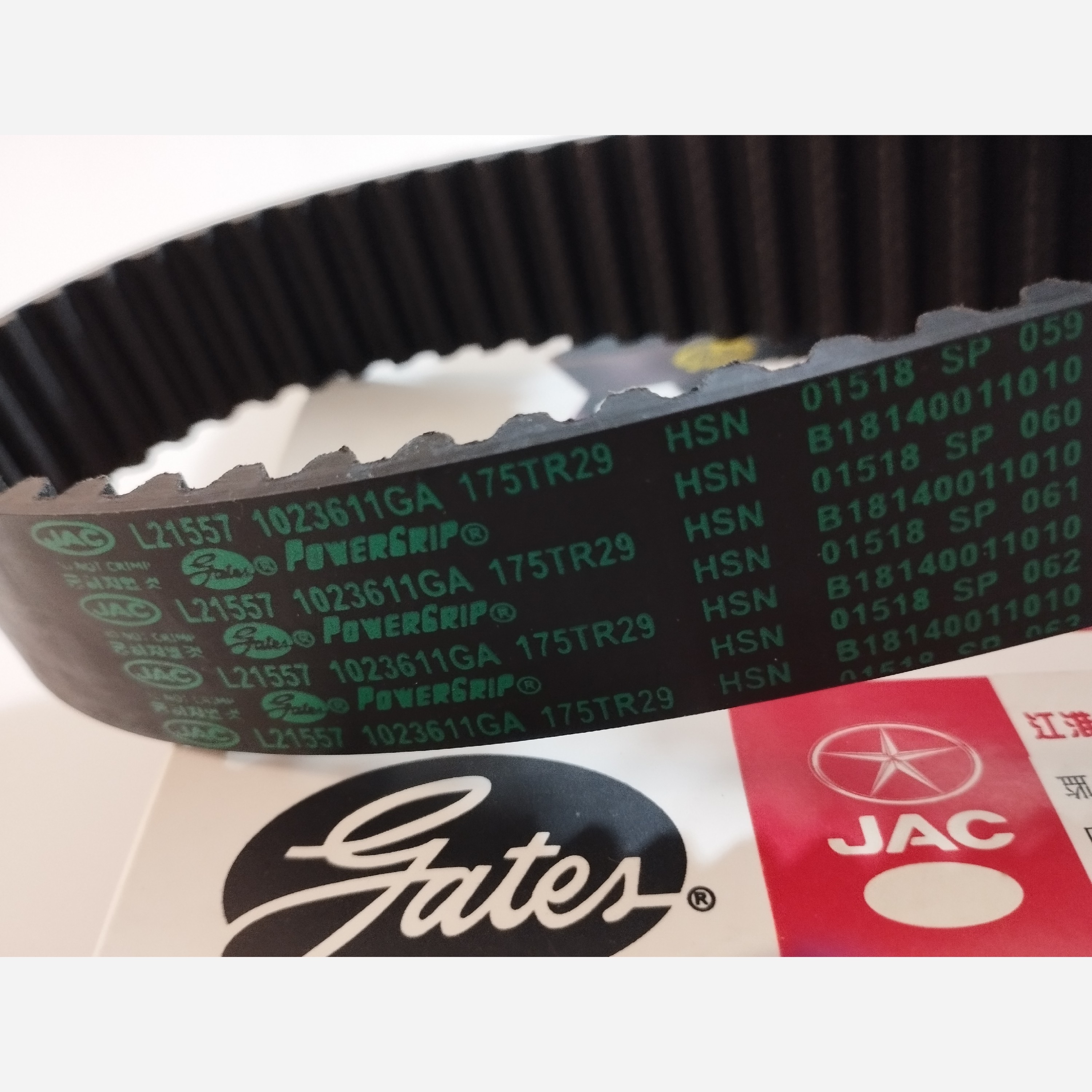 تسمه تایم اصلی جک اس 5 jac s5